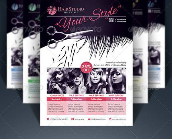 28 Standard Hair Salon Flyer Templates for Ms Word by Hair Salon Flyer Templates