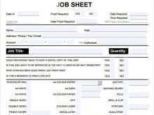 28 Standard Job Card Template Word With Stunning Design with Job Card Template Word