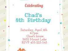 Birthday Cards Templates Invitation