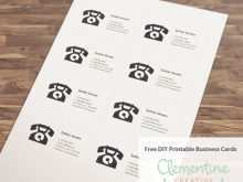 28 The Best Free Business Card Templates To Print At Home Download with Free Business Card Templates To Print At Home