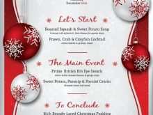 28 The Best Menu Card Template Christmas For Free by Menu Card Template Christmas