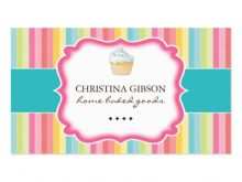 28 Visiting Cupcake Business Card Template Design Maker for Cupcake Business Card Template Design