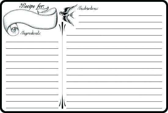28 Visiting Recipe Card Template For Word Mac Maker by Recipe Card Template For Word Mac