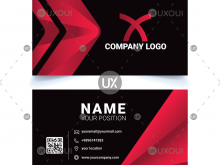 29 Adding Business Card Template Red Now for Business Card Template Red