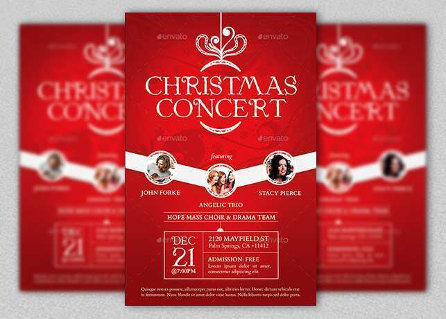29 Adding Christmas Flyers Templates With Stunning Design for Christmas Flyers Templates