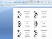 29 Adding How To Create Business Card Template In Word in Photoshop with How To Create Business Card Template In Word