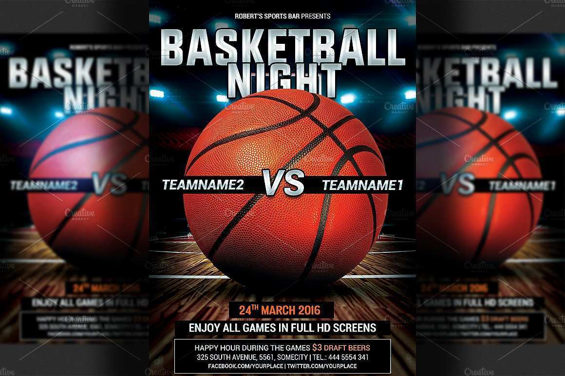 29 Best Basketball Game Flyer Template Formating with Basketball Game Flyer Template
