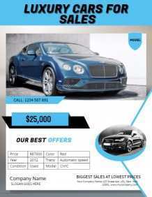 29 Best Car For Sale Flyer Template in Photoshop for Car For Sale Flyer Template