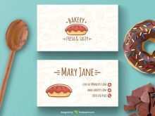 29 Blank Bakery Business Card Template Free Download for Ms Word by Bakery Business Card Template Free Download