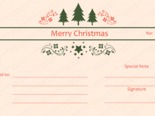 29 Blank Christmas Gift Card Template Download Templates for Christmas Gift Card Template Download