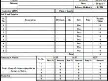 29 Blank Job Work Invoice Format Excel Maker by Job Work Invoice Format Excel