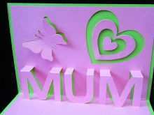 29 Blank Mother S Day Pop Up Card Templates Formating with Mother S Day Pop Up Card Templates