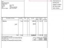 29 Blank Vat Invoice Format As Per Fta Templates by Vat Invoice Format As Per Fta