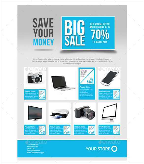 29 Create Product Promotion Flyer Template in Photoshop with Product Promotion Flyer Template