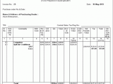 29 Create Tax Invoice Format In Kerala Templates by Tax Invoice Format In Kerala
