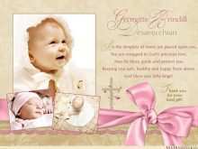 29 Creating Thank You Card Template Christening PSD File for Thank You Card Template Christening