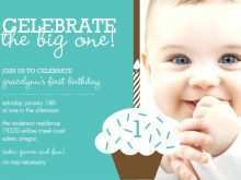 1St Birthday Invitation Card Template Online