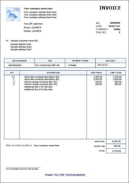 29 Creative Consulting Tax Invoice Template PSD File by Consulting Tax ...