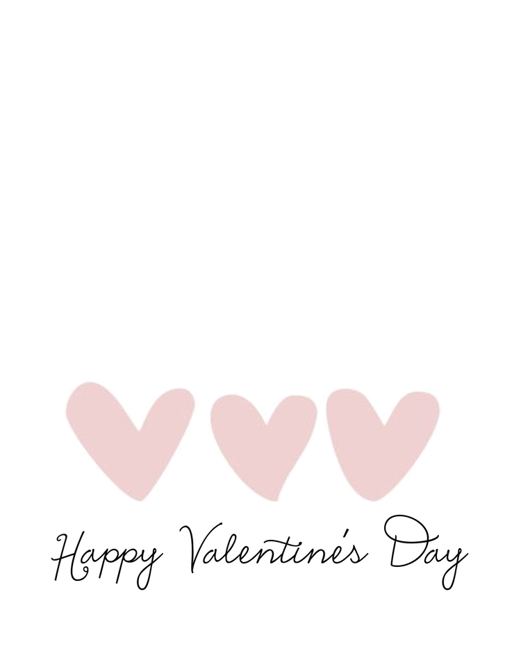 29 Creative Valentine S Day Card Template Printable PSD File with Valentine S Day Card Template Printable