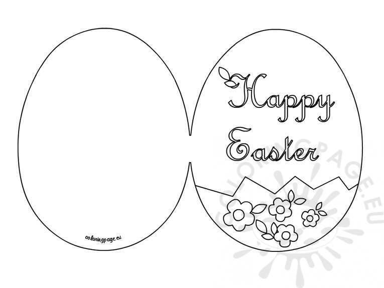 29 Customize Our Free Easter Egg Card Template Printable Now with Easter Egg Card Template Printable