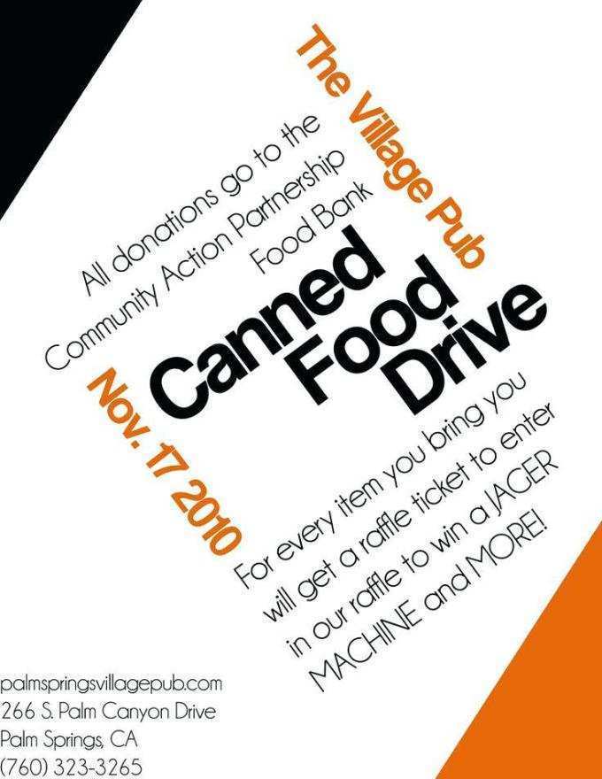 29 Customize Our Free Free Can Food Drive Flyer Template Photo with Free Can Food Drive Flyer Template