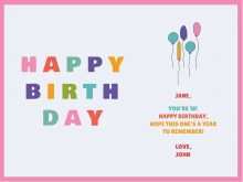 29 Customize Our Free Happy B Day Card Templates Uk Maker with Happy B Day Card Templates Uk