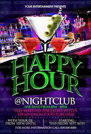 29 Customize Our Free Happy Hour Flyer Template Free Download with Happy Hour Flyer Template Free