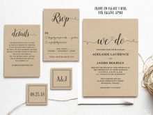 Wedding Card Template Text