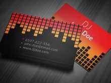 29 Format Dj Business Card Template Free Download in Photoshop with Dj Business Card Template Free Download