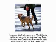 29 Format Dog Walking Flyer Template Free Formating for Dog Walking Flyer Template Free