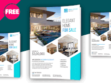 29 Format Real Estate Flyer Template PSD File for Real Estate Flyer Template