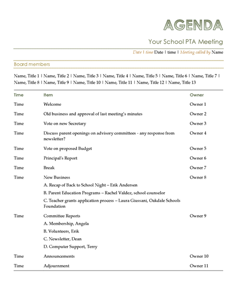 29 Free Meeting Agenda Template Microsoft Word 2007 Download by Meeting Agenda Template Microsoft Word 2007