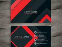 Name Card Design Template Malaysia