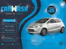 29 Free Printable Car Wash Flyer Template Free for Ms Word for Car Wash Flyer Template Free