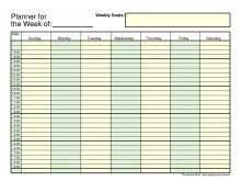 29 Free Printable Daily Agenda Calendar Template Download by Daily Agenda Calendar Template