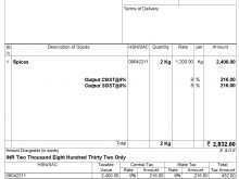 29 Free Printable Invoice Format Gst Maker for Invoice Format Gst