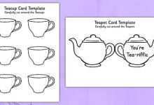 29 Free Printable Mother S Day Teacup Card Template Now with Mother S Day Teacup Card Template