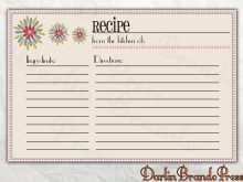 29 Free Printable Recipe Card Template For Word 2010 For Free by Recipe Card Template For Word 2010