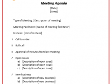 29 Free Printable Seminar Agenda Example for Ms Word by Seminar Agenda Example