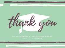 29 Free Printable Thank You Card Template Graduation PSD File with Thank You Card Template Graduation