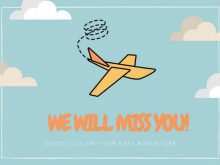 29 Online Farewell Card Templates Template With Stunning Design with Farewell Card Templates Template