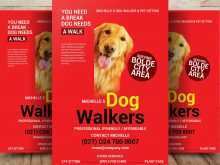 29 Printable Dog Walking Flyers Templates Photo for Dog Walking Flyers Templates
