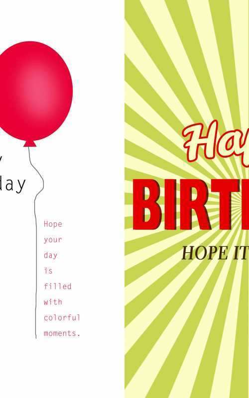 29 Printable Happy Birthday Card Template To Print Now with Happy Birthday Card Template To Print