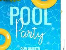 29 Printable Pool Party Flyer Template For Free for Pool Party Flyer Template
