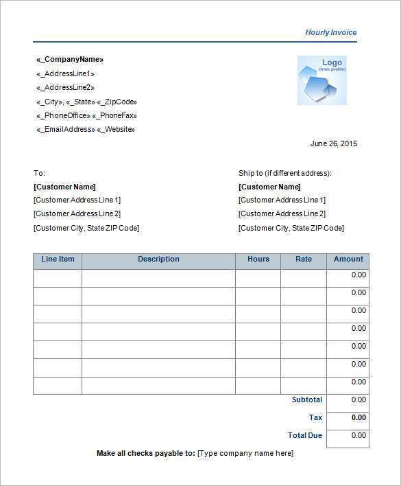29 Printable Tax Invoice Template Ms Word Photo By Tax Invoice Template Ms Word Cards Design Templates