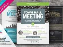 29 Printable Town Hall Flyer Template With Stunning Design by Town Hall Flyer Template