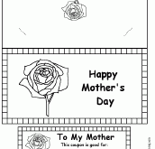 29 Report Mother S Day Card Template Black And White Formating by Mother S Day Card Template Black And White