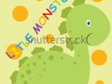 29 Standard Birthday Card Template Dinosaur For Free for Birthday Card Template Dinosaur
