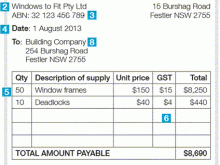 29 Standard Tax Invoice Template For Australia for Ms Word with Tax Invoice Template For Australia