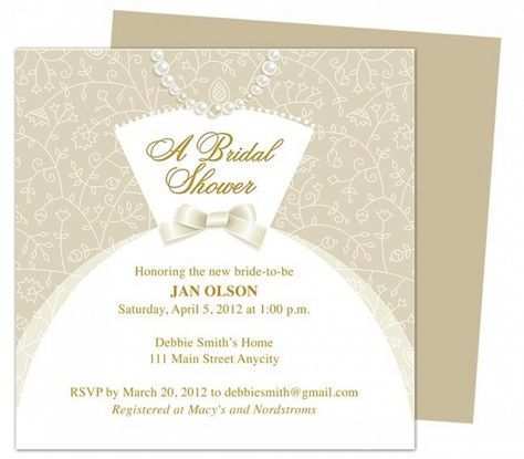 29 Standard Wedding Card Templates For Word for Ms Word by Wedding Card Templates For Word